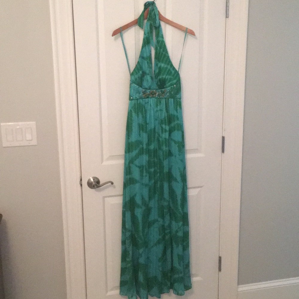 Silk BCBG gown